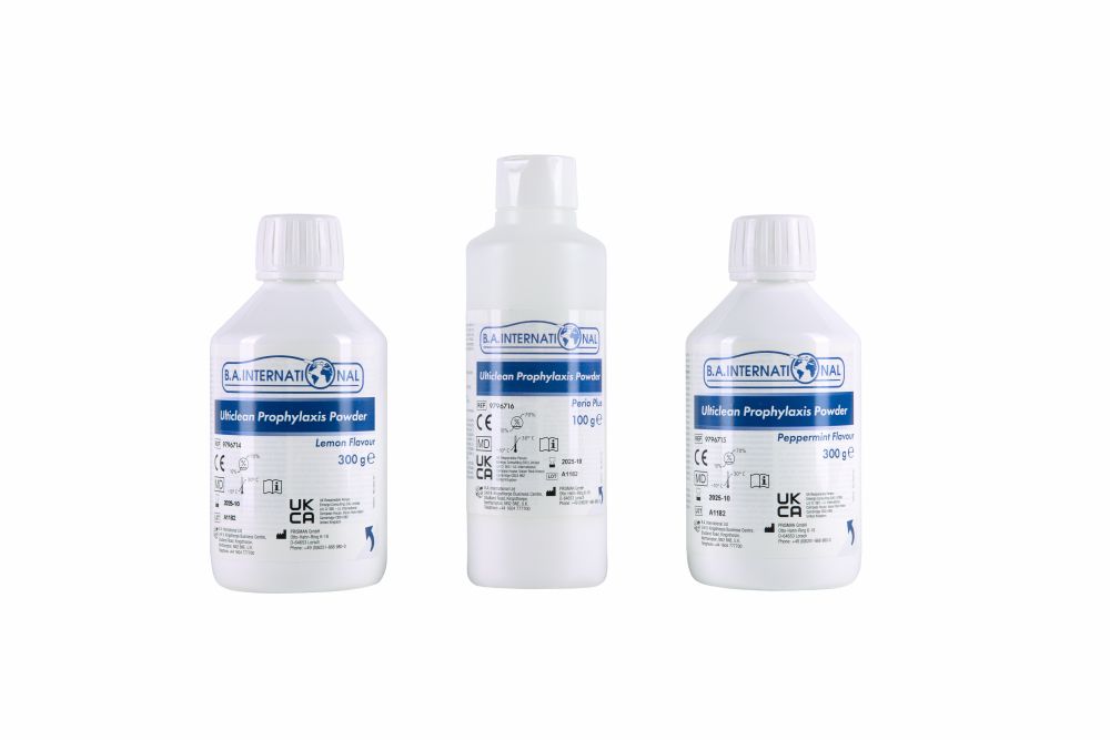 Ulticlean Prophy Powder Lemon Pack 4